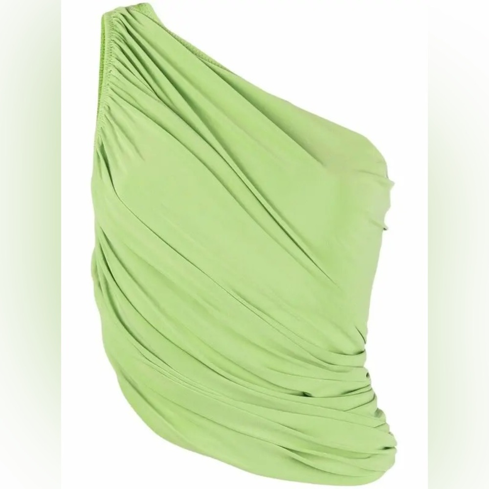 Norma Kamali Mint Green Swim Shirt